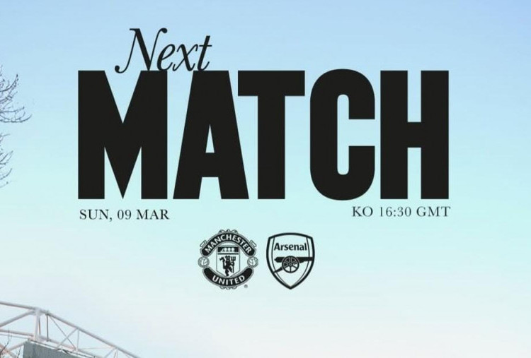 Prediksi Manchester United vs Arsenal, MU Bidik Kemenangan ke-100 Atas The Gunners!