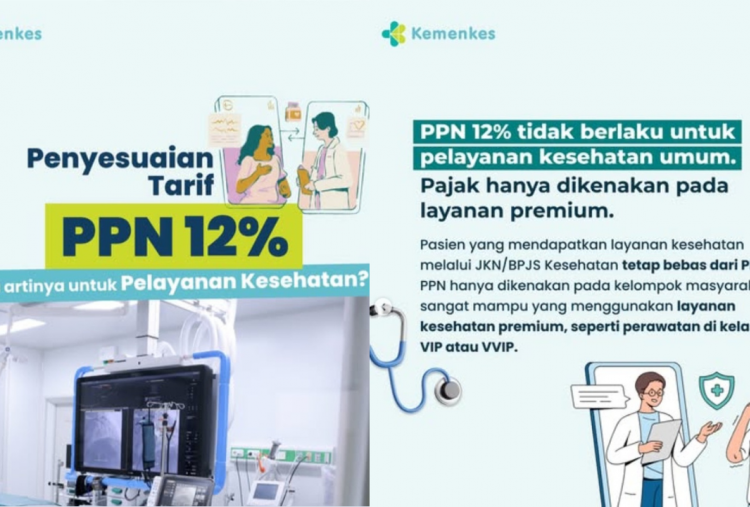 Berobat ke Klinik atau Faskes Kena PPN 12% Mulai 2025? Ini Jawaban Kemenkes