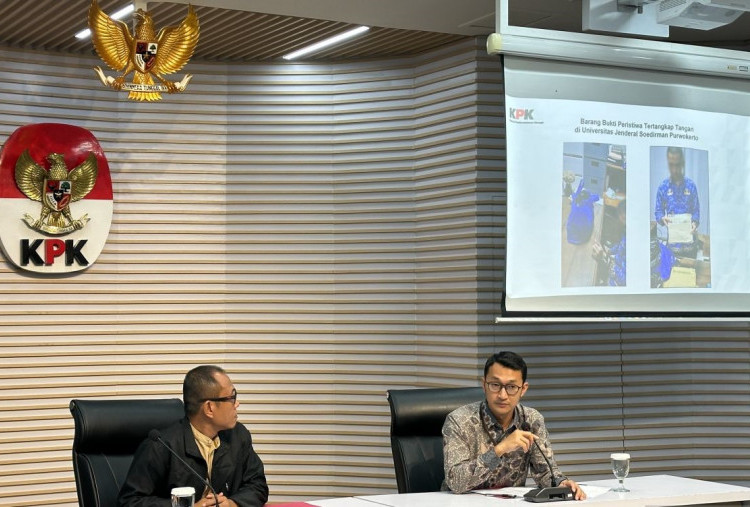 KPK Sita Rp764 Juta dalam Kasus Korupsi Penerimaan Mahasiswa Baru Unsoed