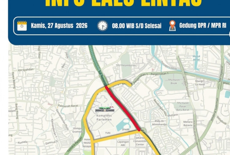 Demo 27 Agustus Hari Ini, Polda Metro Jaya Imbau Warga Antisipasi Macet di Sekitar DPR