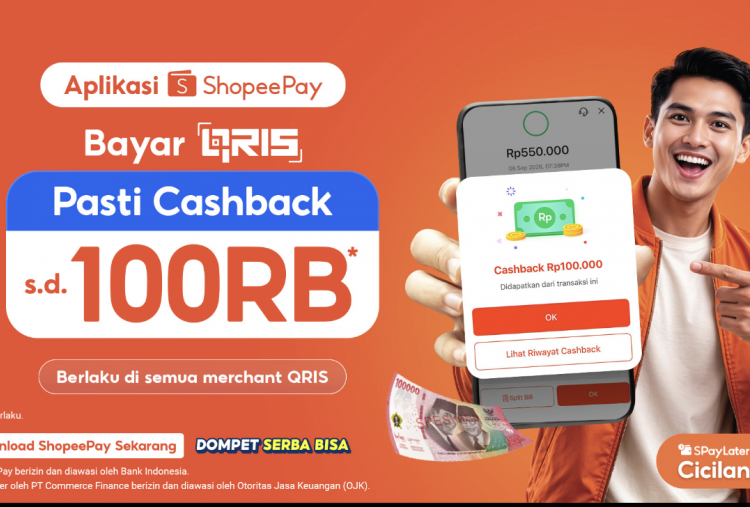 Heboh Reaksi Netizen Dapat Cashback s.d. Rp100RB Saat Bayar QRIS, Ini Cara Mendapatkannya!