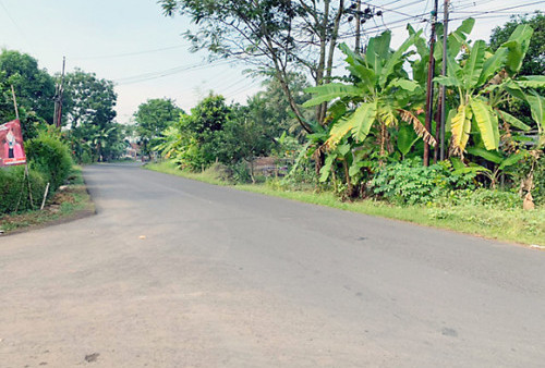 Malam Hari Pertigaan Cibeureum Rawan 