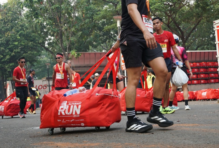 Alfamart Run 2026 Bikin Heboh, 5.000 Pelari Bawa Pulang Goodie Bag Lebih dari 50 Kg