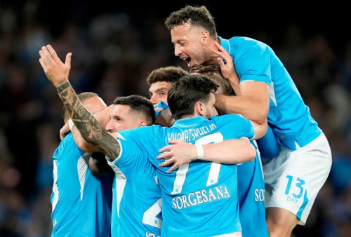 Napoli vs Como 3-1: Il Partenopei Tak Tergoyahkan di Puncak Klasemen