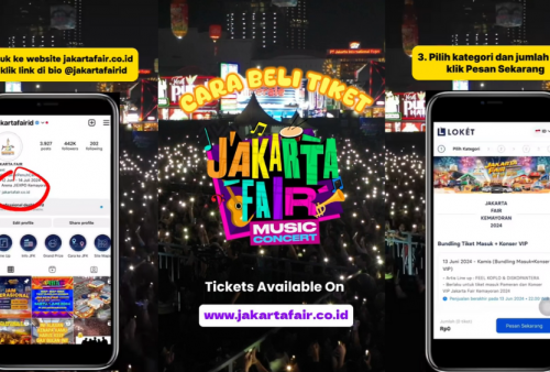 Link dan Cara Beli Tiket Jakarta Fair 2024 di JIExpo Kemayoran, Cek di Sini!