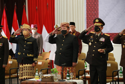 Arinal Ikuti Upacara Peringatan Hari Lahir Pancasila Secara Virtual Bersama Presiden Jokowi 