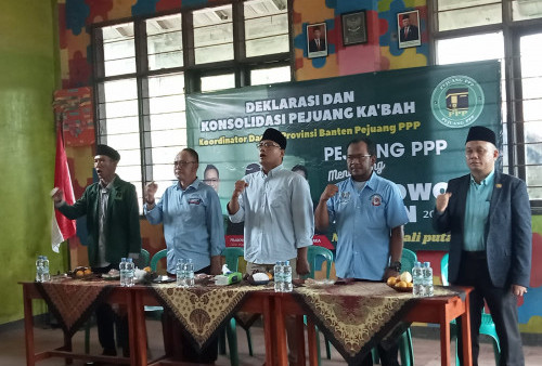 Dukungan Terus Mengalir, Pejuang PPP Banten Komitmen Menangkan Prabowo-Gibran Satu Putaran