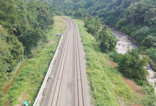 Jalur Ganda Kereta Api Bogor - Sukabumi Rampung, Telan Anggaran hingga Rp 2,2 Triliun