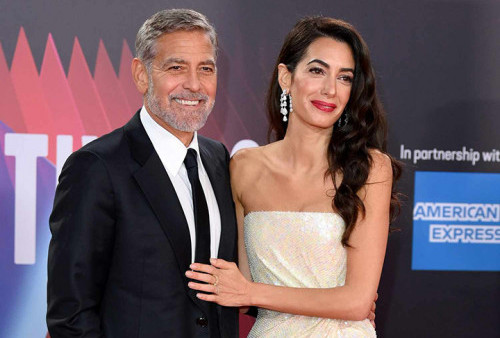 George dan Amal Clooney Rayakan 9 Tahun Bersama