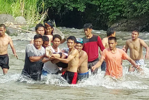Pelajar SMP Tewas Tenggelam di Sungai Saka