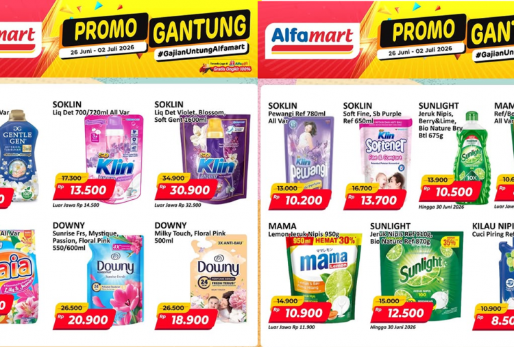 Katalog Promo JSM Alfamart Hari Ini 28 Juni 2026, Serbu Mama Lemon Cuma Rp8 Ribuan