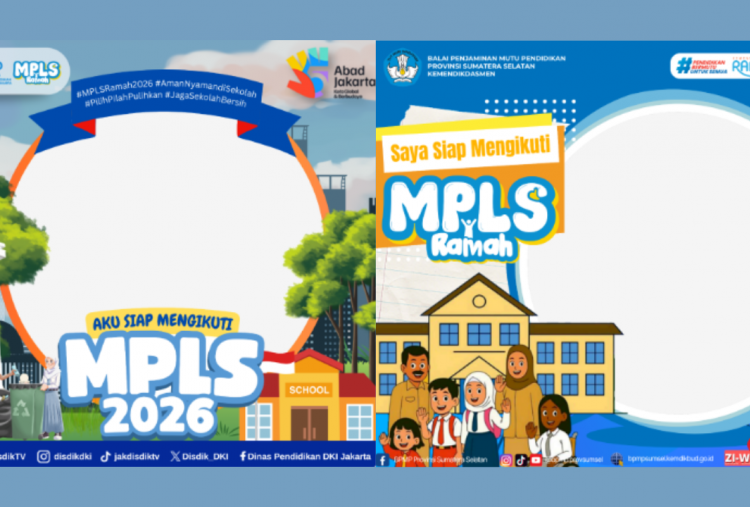 50 Twibbon MPLS 2026 Gratis dan Siap Unduh untuk Siswa SD hingga SMA/SMK, Yuk Pasang di Medsos!