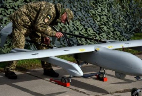 Drone Ukraina Ditembak Jatuh di Rusia