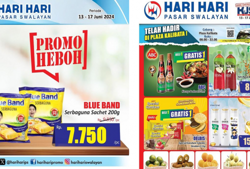 Katalog Promo JSM Hari Hari Swalayan 14-17 Juni 2024, Diskon Murah Blue Band Cuma Rp7 Ribuan!