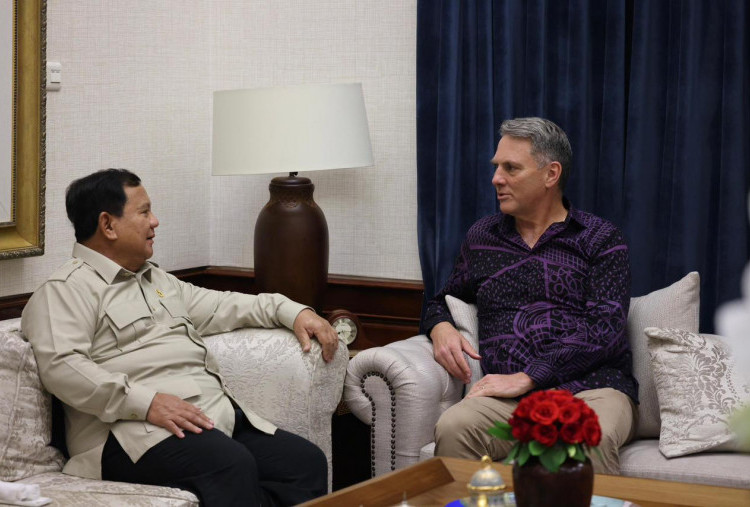 Prabowo Bertemu Wakil PM Australia Richard Marles, Bahas Isu Strategis Kawasan