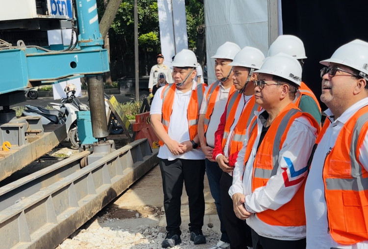 JPO Penghubung JIS-Ancol Resmi Dibangun, Pramono Bocorkan Kapan Bisa Digunakan 