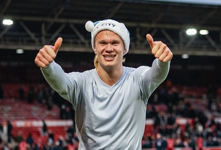 Haaland Jadi Target Impian Barcelona, Kontrak di Manchester City Jadi Penghalang