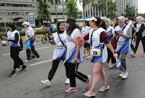 Memperingati Hari Kesehatan Mulut Sedunia, Haleon dan Sensodyne berkolaborasi dengan Persatuan Dokter Gigi Indonesia Pengurus Wilayah (PDGI Pengwil) Jakarta menyelenggarakan Fun Walk. Event yang digelar di pelataran FX Sudirman Jakarta itu berlangsung pada Senin, 6 Mei 2024.  