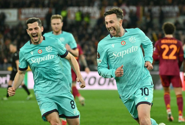 AS Roma vs Bologna 3-4 (Agg 4-5), Serigala Ibu Kota Tersingkir dari Europa League Lewat Extra Time