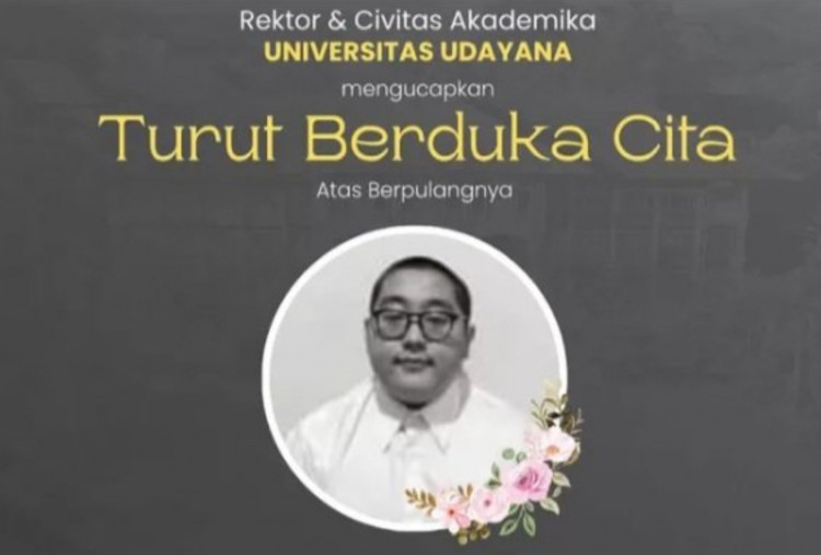 Soal Kematian Bunuh Diri Timothy Anugerah, Unud Tegaskan Tak Terkait Bullying