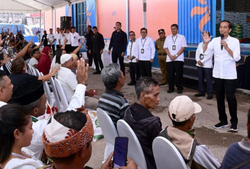 Jokowi Pastikan Bantuan Pangan Beras dan El Nino Tersampaikan ke Warga Kupang