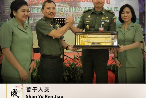 Cheng Yu Pilihan Brigjen TNI dr Djoko Wibisono: Shan Yu Ren Jiao