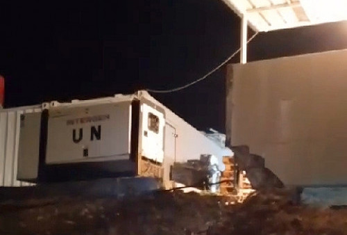 Markas Pasukan TNI untuk Misi Perdamaian PBB di Libanon Dijatuhi Mortir, Rusak Bangunan Tempat Wudu