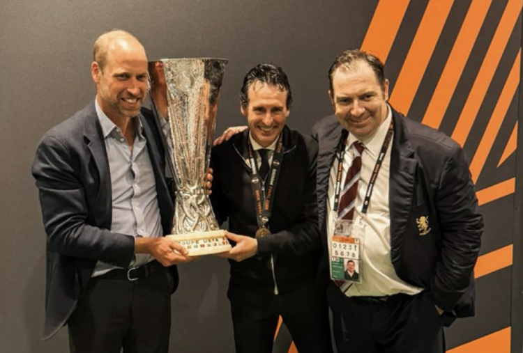 Tangis Haru Pangeran William Usai Aston Villa Juara Liga Europa Setelah 44 Tahun
