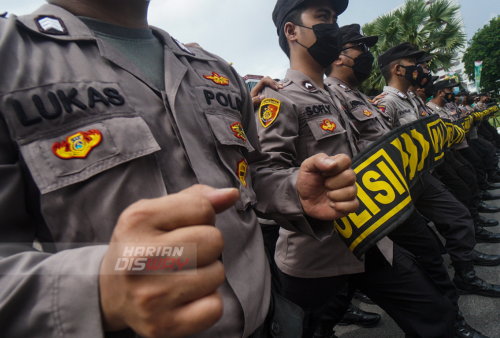 Latihan Penanganan Unjuk Rasa