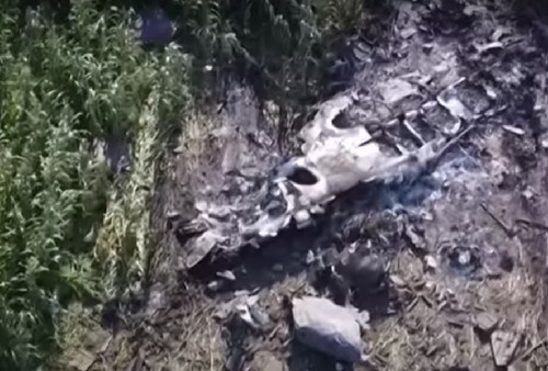 Pesawat Bawa Pasokan Senjata Ukraina Hancur Setelah Jatuh di Yunani, 8 Awak Tewas