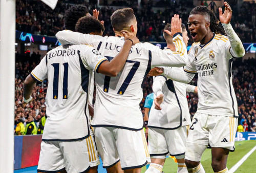 Real Madrid Lolos Mudah ke 16 Besar Liga Champions, Tumbangkan  Braga 3-0