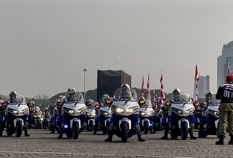Prosesi Kirab Bendera HUT RI ke-81, Nuansa Merah Putih Hiasi Kawasan Monas: Pasukan Siap!