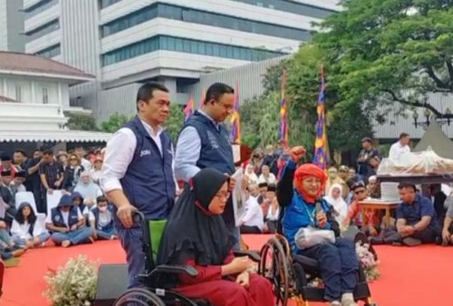 Hari Terakhir Anies Jabat Gubernur, Kaum Disabilitas Sampaikan Terima Kasih