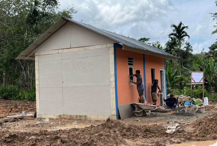 Pembangunan Huntap-Huntara di Kabupaten Tapanuli Utara Dimulai