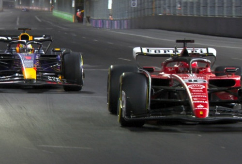 Hasil F1 GP Las Vegas: Max Verstappen Juara Dramatis, Leclerc dan Perez Berbagi Posisi Dua dan Tiga