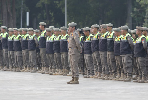 350 Satpol PP Apel Operasi Bina Tertib Praja di Wilayah Jakarta