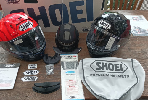 SHOEI X-15, Helm Marc Marquez Terbaru Dijual di Indonesia, Ini Keunggulannya!