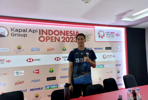 Menang Mudah di Babak Pertama Indonesia Open 2023, Jonatan Christie: Saya Lebih Bersemangat Bertanding di Istora
