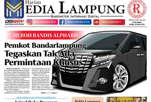 E-Paper Harian Media Lampung Edisi 25 Mei 2022