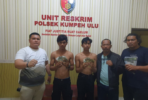 Masih Nekat Lakukan Pungli, 2 Pemuda Diringkus Unit Reskim Polsek Kumpeh Ulu
