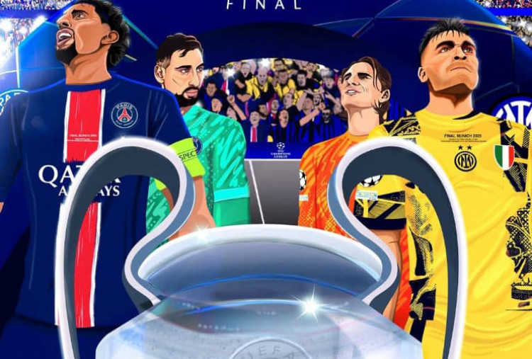 Live Streaming PSG vs Inter Milan Final Liga Champions 2025, Kick-off 02.00 WIB