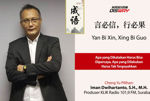 Cheng Yu Pilihan Produser KLIK Radio 101,9 FM Meinara Iman Dwihartanto, S.H., M.H: Yan Bi Xin, Xing Bi Guo