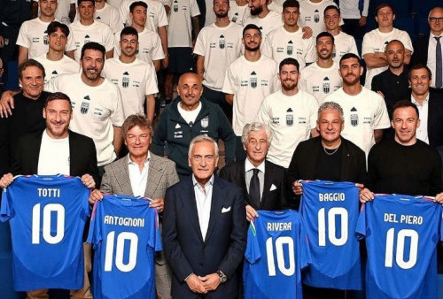 Timnas Italia Panggil Roberto Baggio, Alessandro Del Piero, Francesco Totti, Giancarlo Antognoni, dan Gianni Rivera