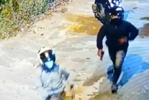 OTD Beraksi di  Griya Gumay Asri  Bukit Baru , Tenteng Senpi dan Sajam Ancam Satpam