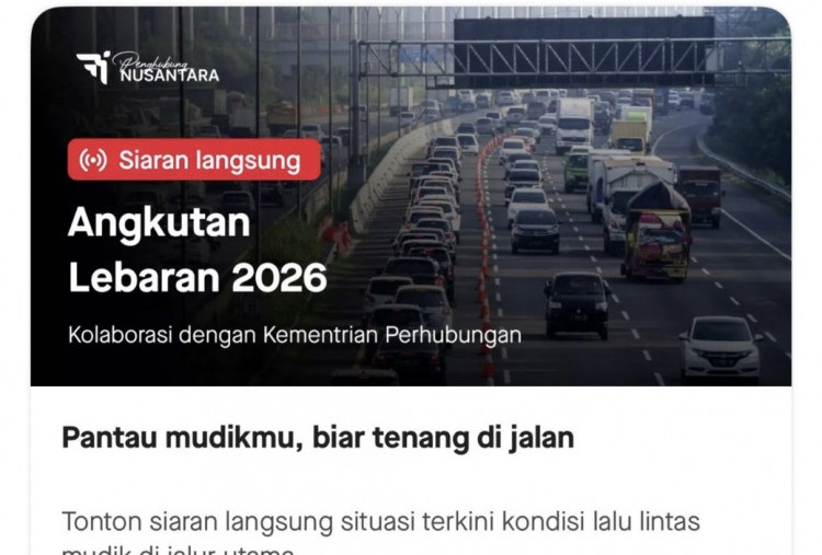 Kemenhub Hadirkan 4 Ribu Titik Pantau Mudik Real-Time, Dapat Diakses Lewat Aplikasi Gojek