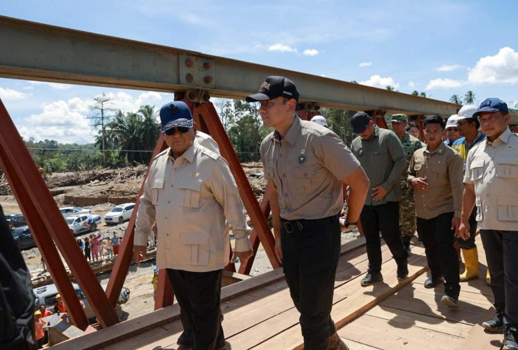 Prabowo-AHY Pastikan Jembatan Bailey Sungai Garoga Seberat 25 Ton Ini Pulihkan Konektivitas Pascabencana