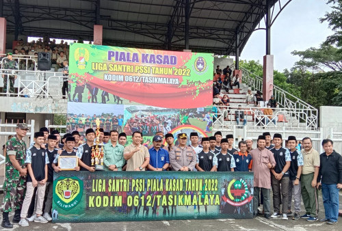 Tim Sepak Bola Ponpes As Sunnah Wakili Tasikmalaya ke Piala Kasad Liga Santri Jawa Barat 2022