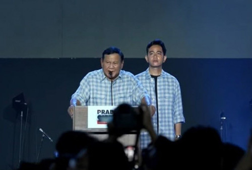 Prabowo-Gibran Deklarasi Kemenangan di Istora, Minta Pendukung Jangan Jumawa
