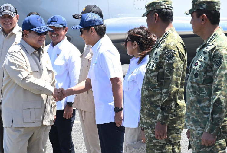 Prabowo Subianto Tinjau Pulau Miangas, Janjikan Renovasi Sekolah dan Puskesmas dalam Dua Tahun