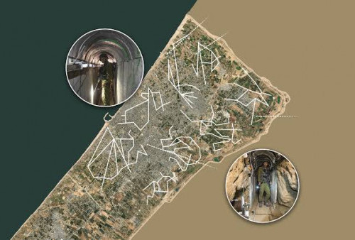 Gawat! Gak Bisa Hancurkan Pakai Rudal, Israel Berencana Bakal Bikin Banjir Terowongan Bawah Tanah Hamas